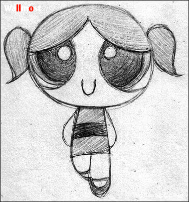 Cute Girl Sketch 1