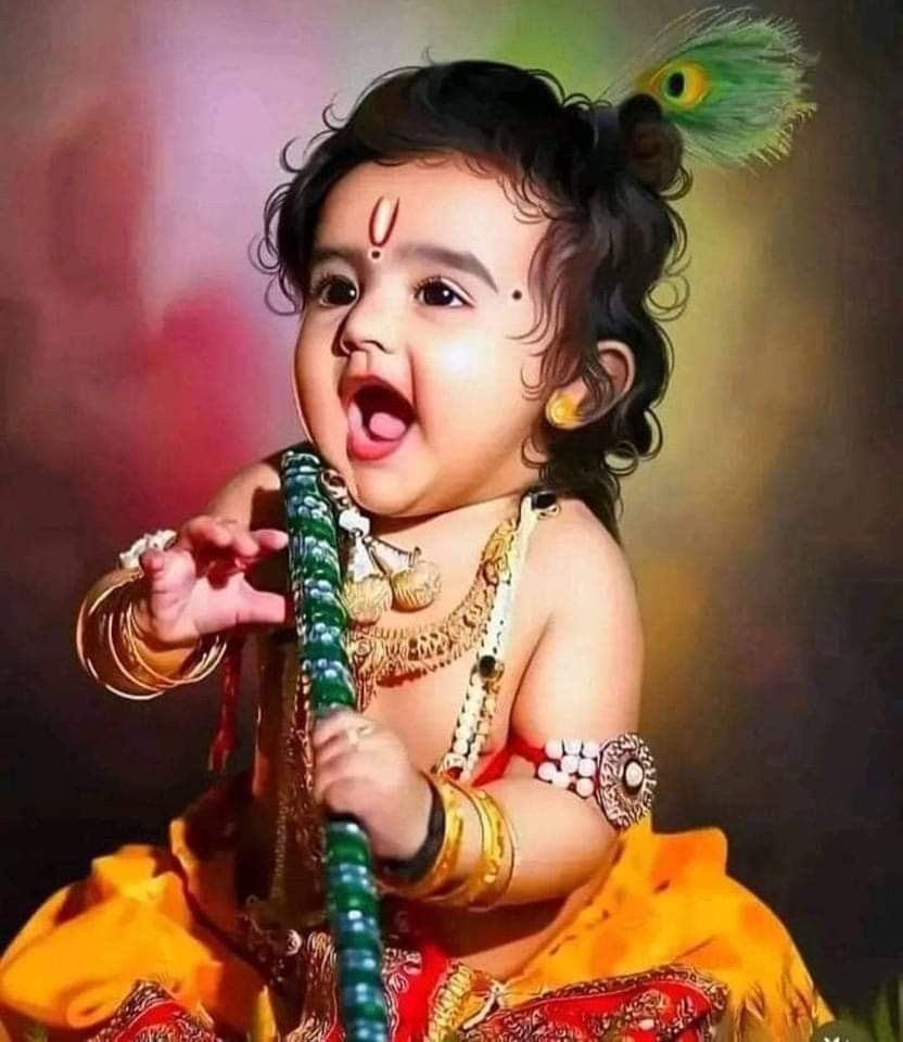 Cute Krishna bal gopal