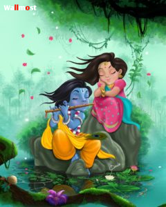 Cute Radha Krishna Images 1