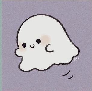 Cute ghost Halloween profile picture