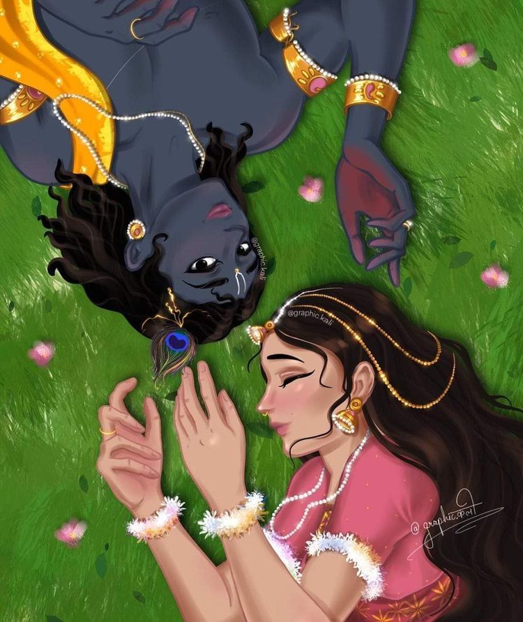 Cutest Krishna ji & Radha Rani