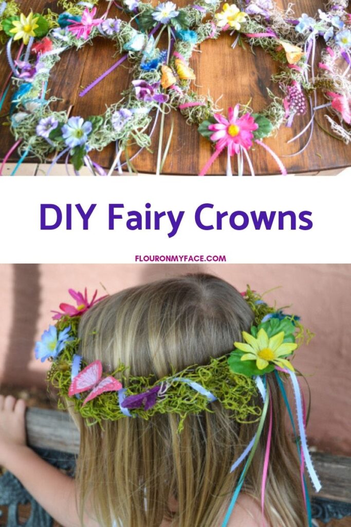 Diy Woodland Fairy Crowns Flour On My Face Images