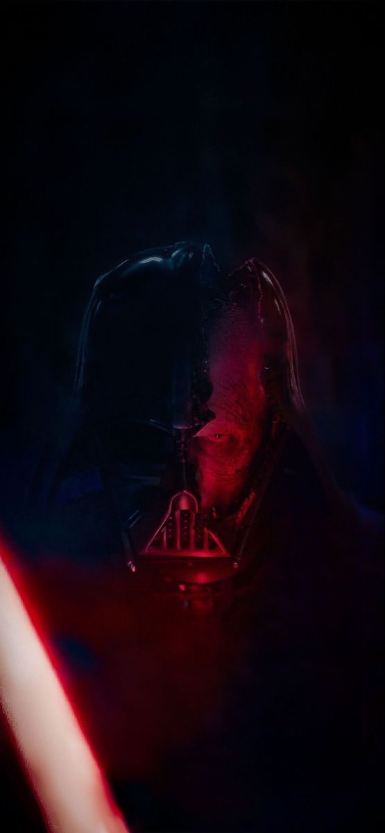 Darth Vader / Anakin broken helmet wallpaper