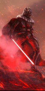 Darth Vader Mustafar HD Wallpaper