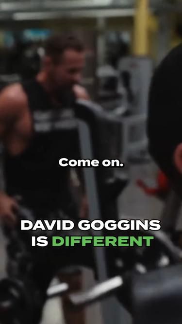 David Goggins different