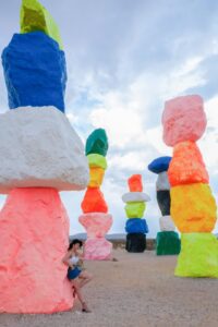Day Trips from Las Vegas , Seven Magic Mountains , Kelso Dunes HD Wallpaper