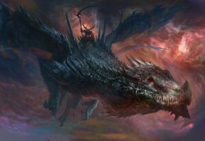 Demon Dragon Rider, Antonio J. Manzanedo HD Wallpaper