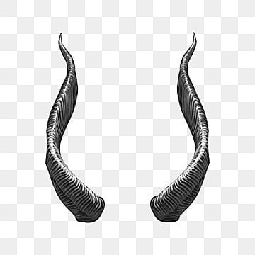 Demon Horns Hd Transparent, Halloween Evil Black Demon Devil Horns, Black, Devil
