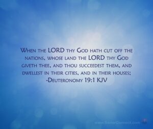 Deuteronomy 19,1 King James Version  Images