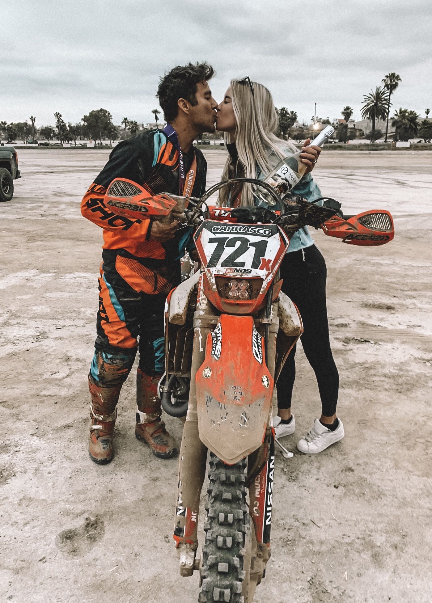 Dirt Bike Couple