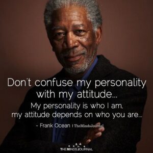 Don’t Confuse My Personality With My Attitude HD Wallpaper