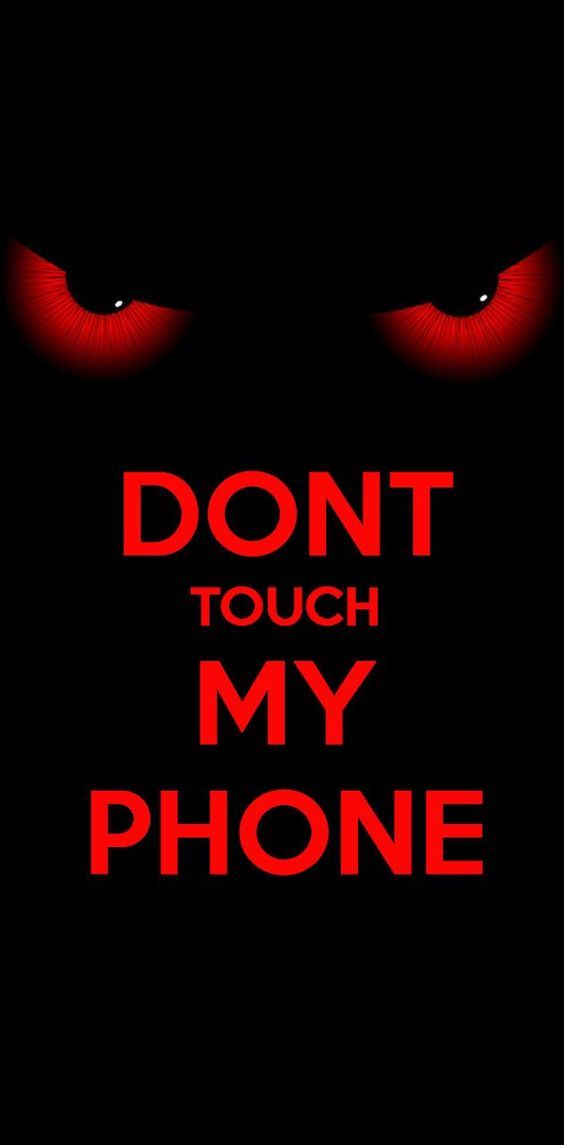 Dont Touch Red wallpaper by dareyou2 - Download on ZEDGE™ | 75aa
