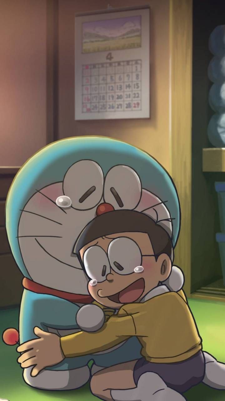 Doraemon and Nobita hd wallpaper l sad best friendship wallpapers.