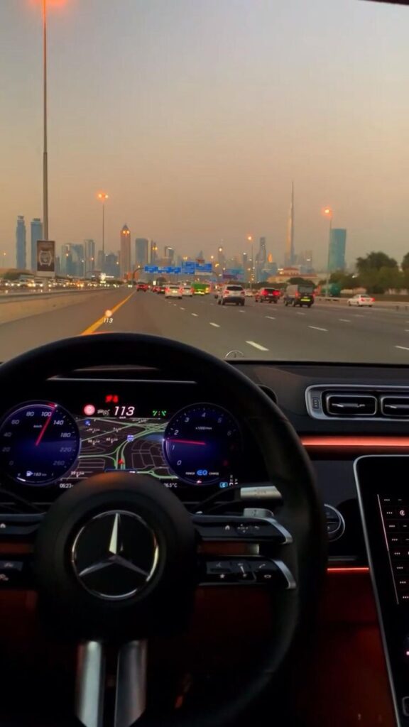 Dubai Sunset Drive Pov Fast Cars Dubai Cars