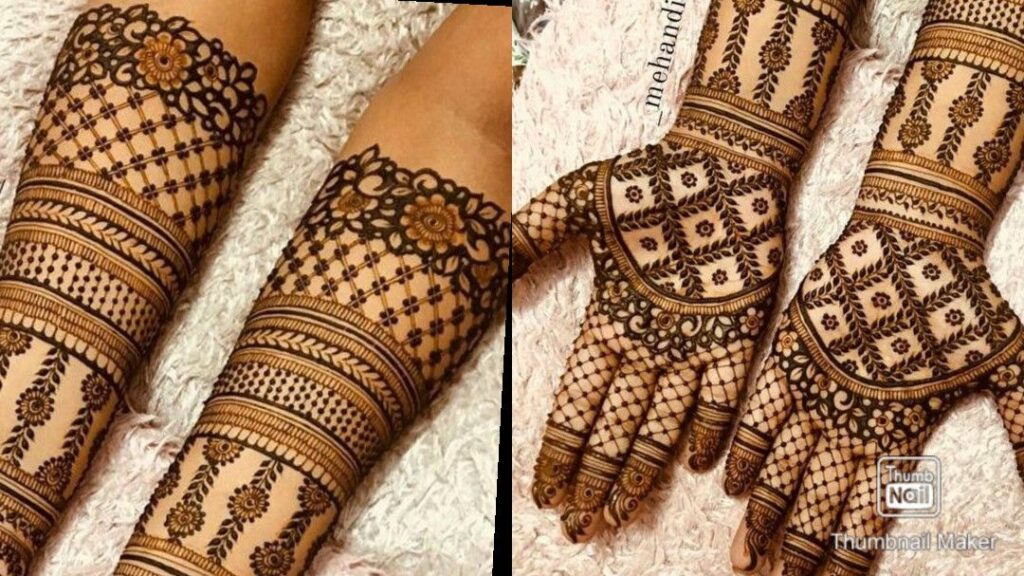 Easy Dulhan Mehndi Designs Full Hand Henna Mehndi Designs Mehndi