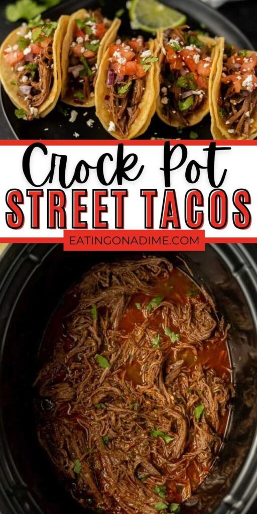 Easy Crock Pot Street Tacos Recipe Images