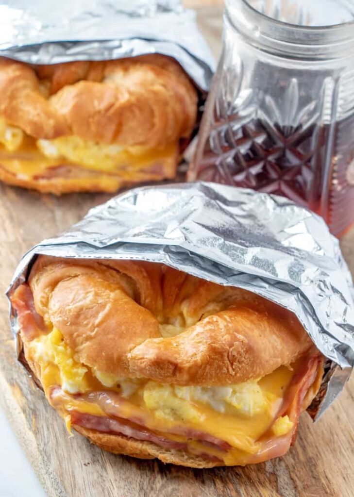 Easy Croissant Breakfast Sandwiches Images