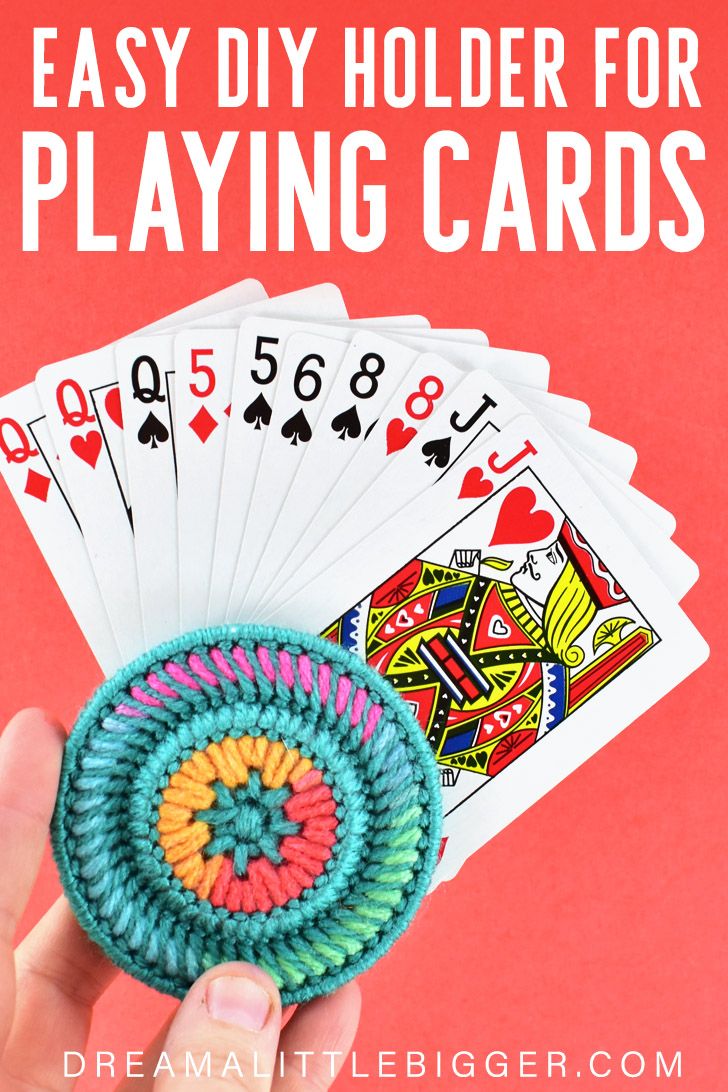 Easy DIY Playing Card Holder