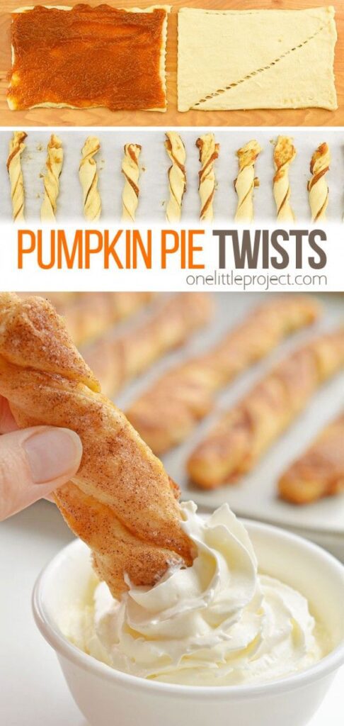 Easy Pumpkin Pie Twists Images