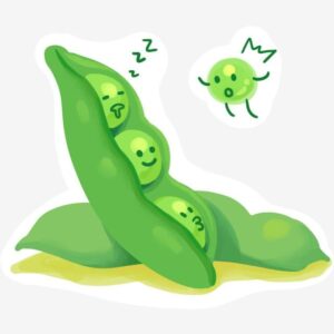Edamame Hd Transparent, Green Beans Vegetables Autumn Cartoon Illustration Edama HD Wallpaper