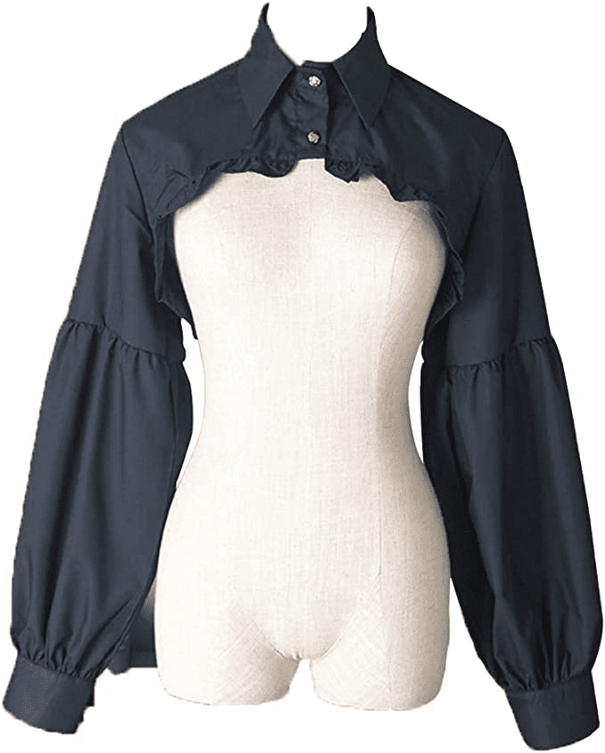 Elegtiskas Detachable Dickey Blouse False Collar Half Shirt Blouse Collar Crop T