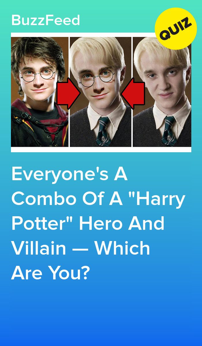 Everyone's A Combo Of A "Harry Potter" Hero And Villain — Which Are You?