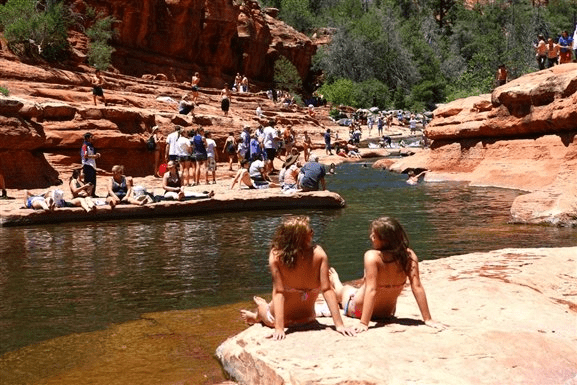 Everything You Need To Know About Visiting Slide Rock State Park.