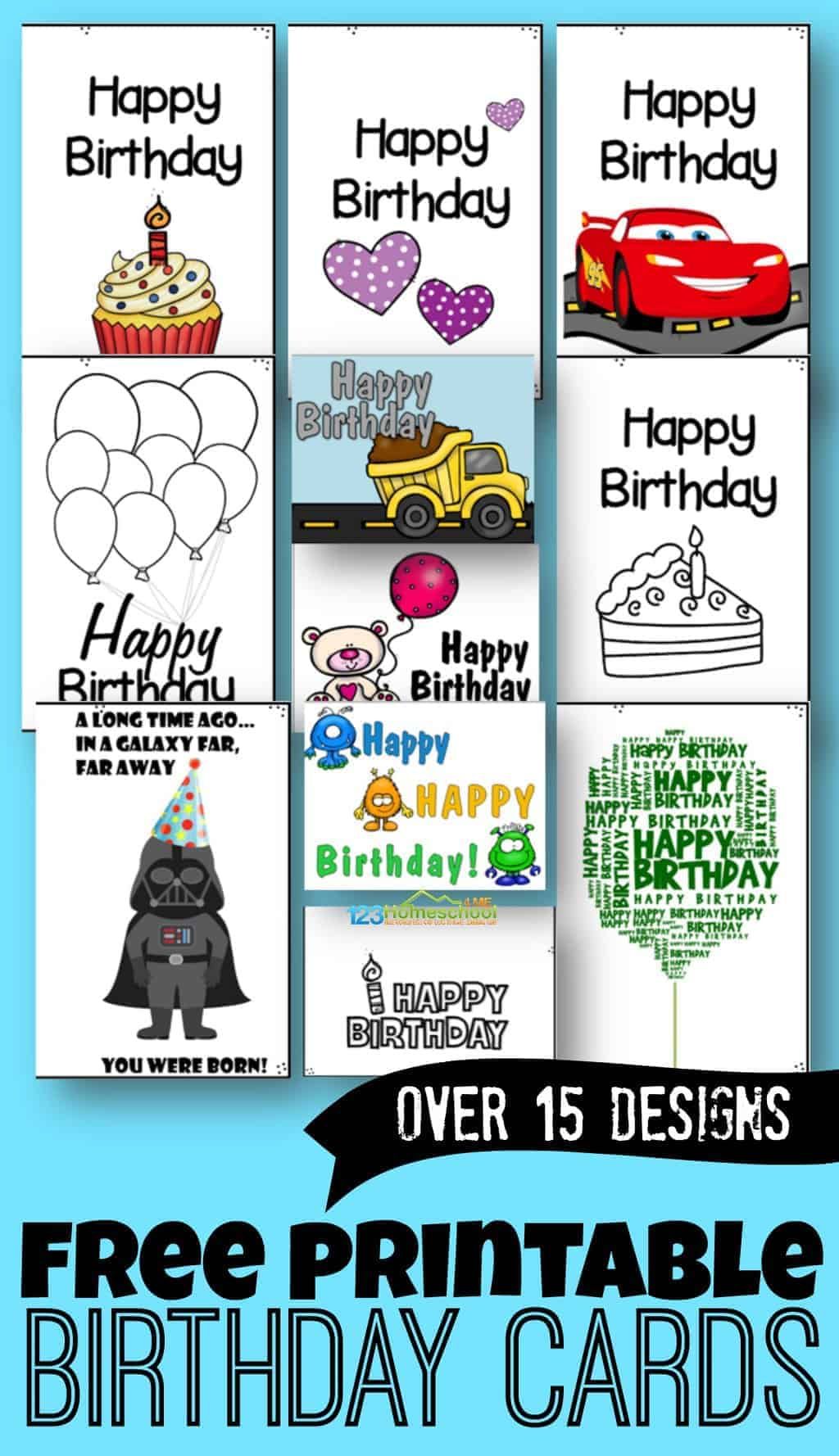 FREE Printable Birthday Cards HD Wallpaper