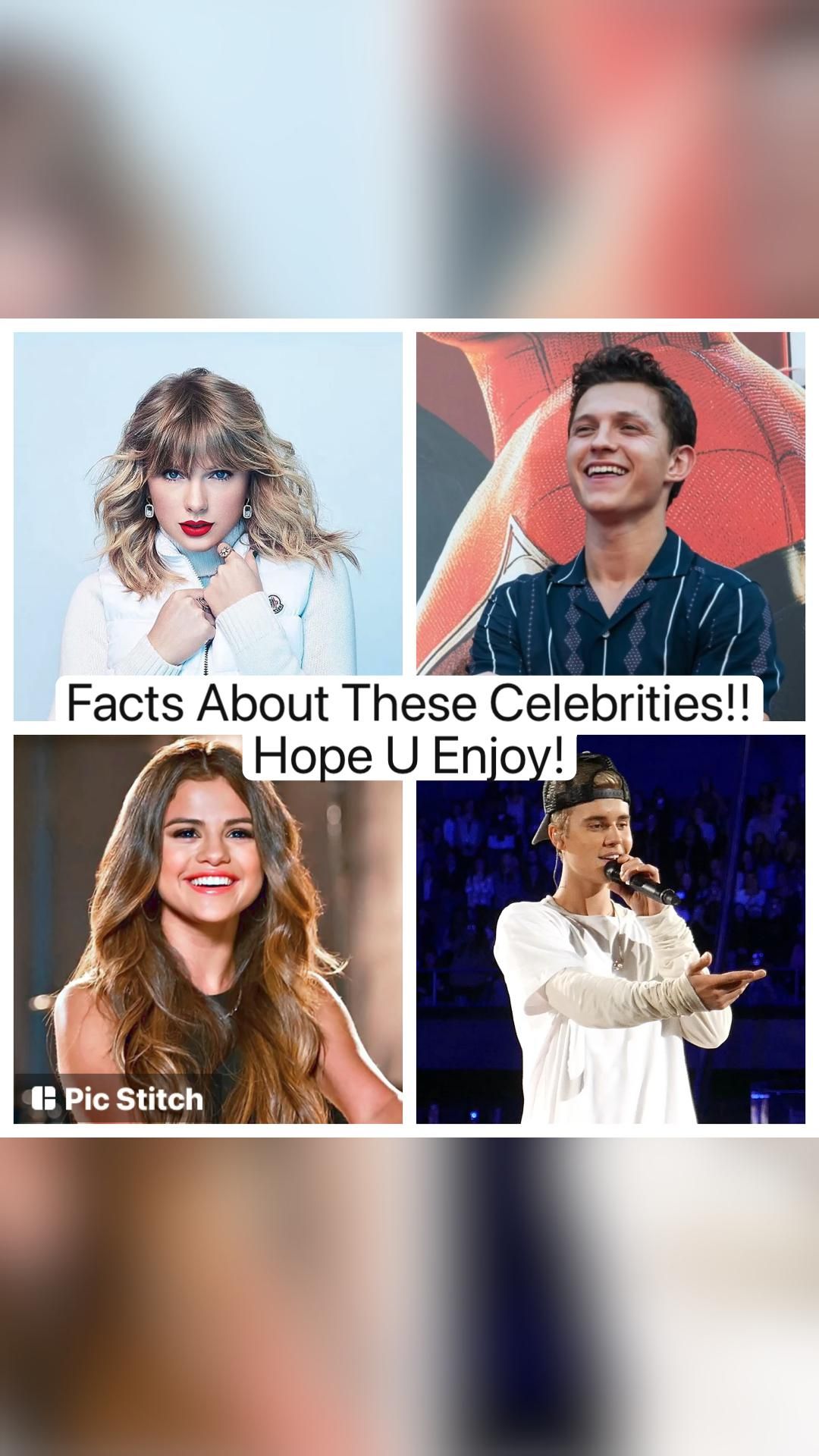Facts About These Celebrities!! Hope U Enjoy!