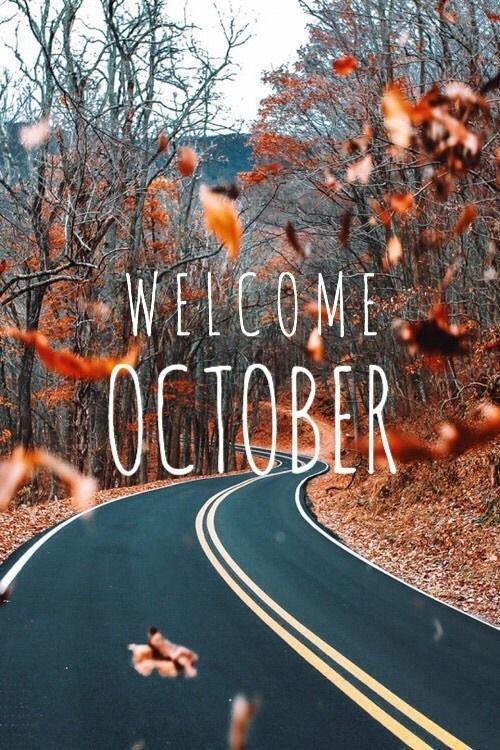 Falling Leaves, Welcome October Image