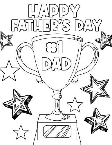 Father’s Day Coloring Pages Pdf HD Wallpaper