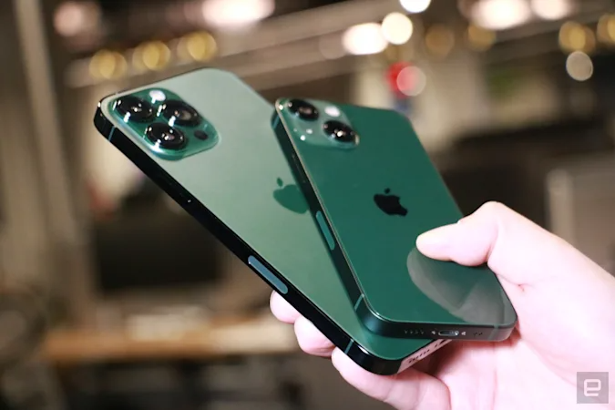Feast your eyes on the new green iPhone 13 and 13 Pro | Engadget