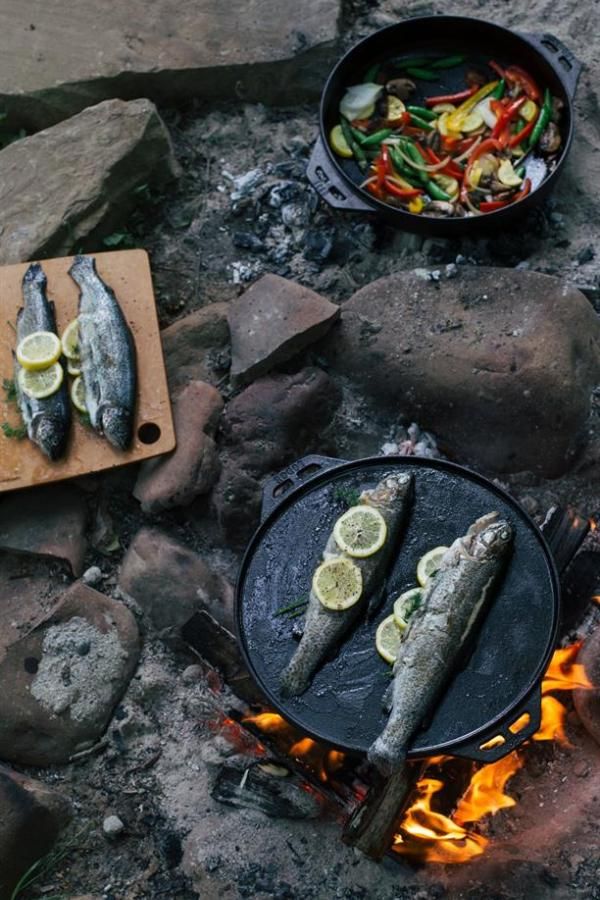 Fireroasted Trout Images