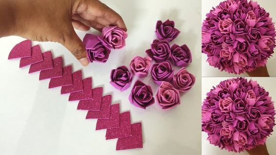 Flower Making Trick | Mother's Day | Valentines Day | Guldasta | Bunch of Flower