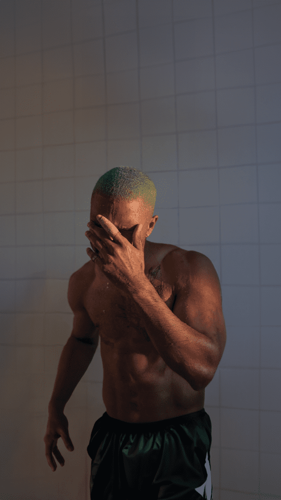 Frank Ocean Blond Album Cover Expanded By Photoshop Ai