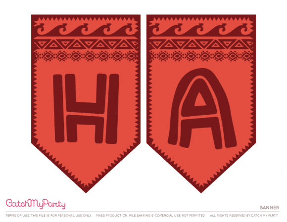 Free Disney Moana Printables For Birthday Parties Images