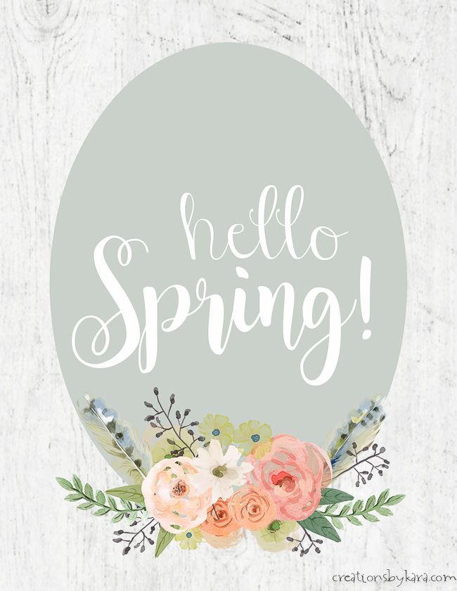 Free Hello Spring Farmhouse Printable Creations By Kara Images