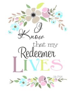 Free Printable Bible Verse for Easter , He Has Risen and Redeemer Lives , Findin HD Wallpaper