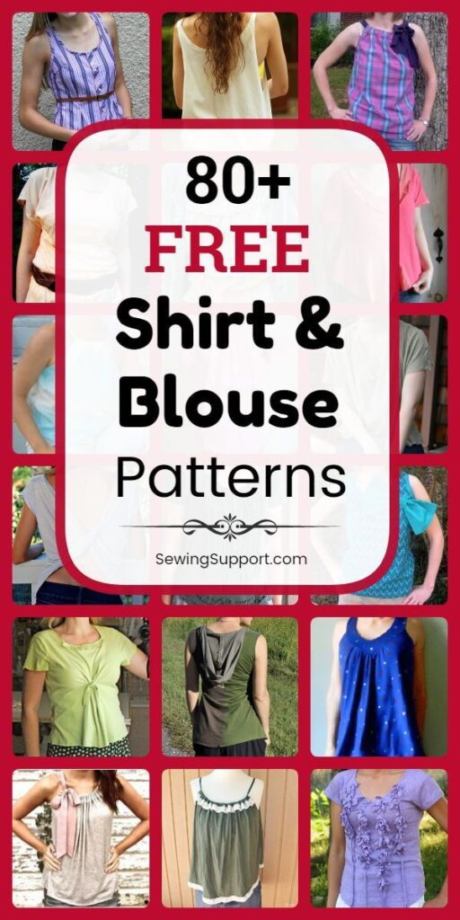 Free Shirt Blouse Patterns Images