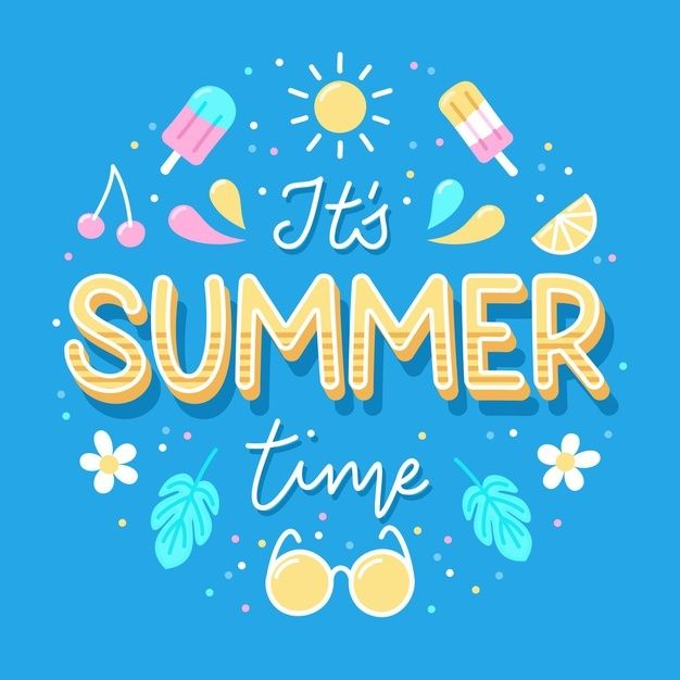 Free Vector | Hand drawn hello summer lettering