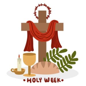 Free Vector | Hand drawn style holy week HD Wallpaper