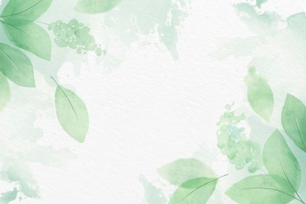 Free Vector | Hand Painted Watercolor Nature Background
