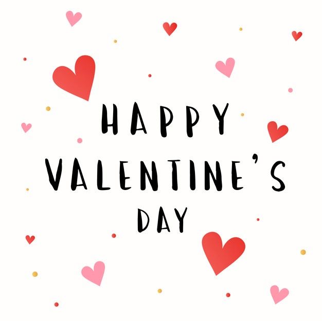 Free Vector | Happy valentines day card vector