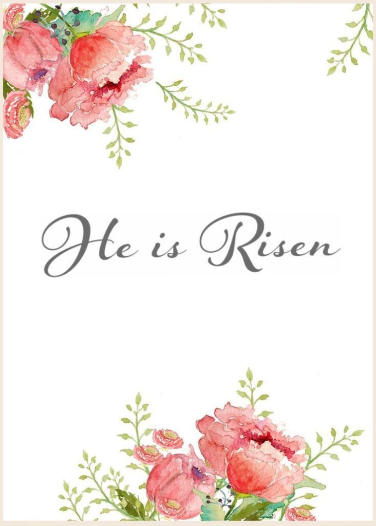 Free Watercolor Easter Printable Images