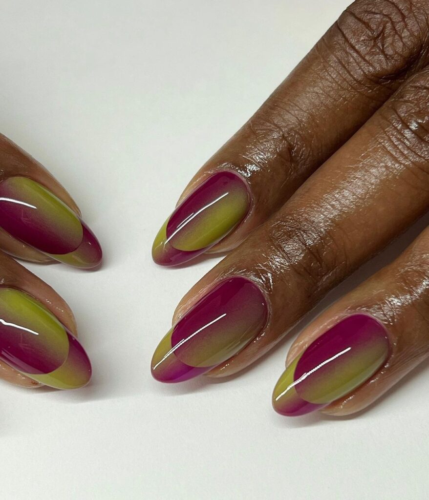 French Illusion Nails Are A Trippy Take On The Classic