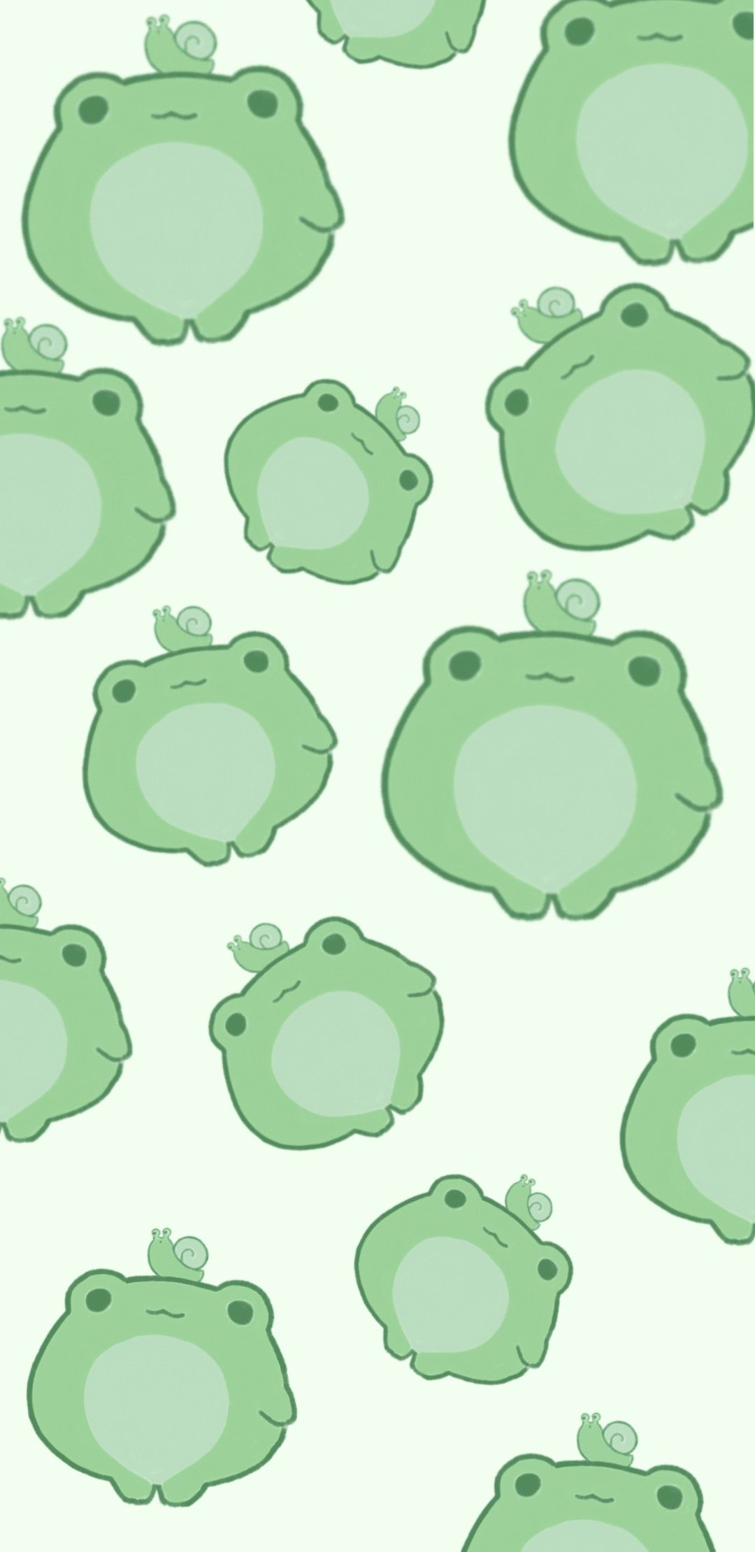 Frog and snail wallpaper