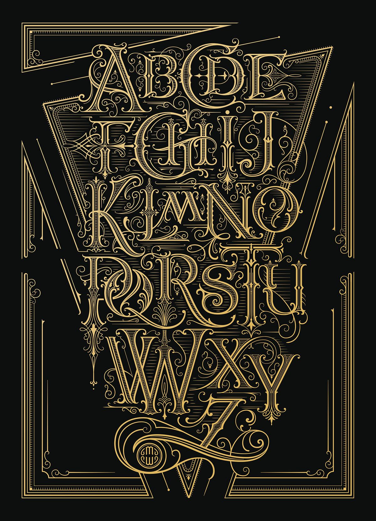From A to Z: The Alphabet poster