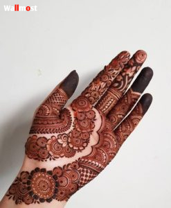 Front Hand Mehndi Designs 9