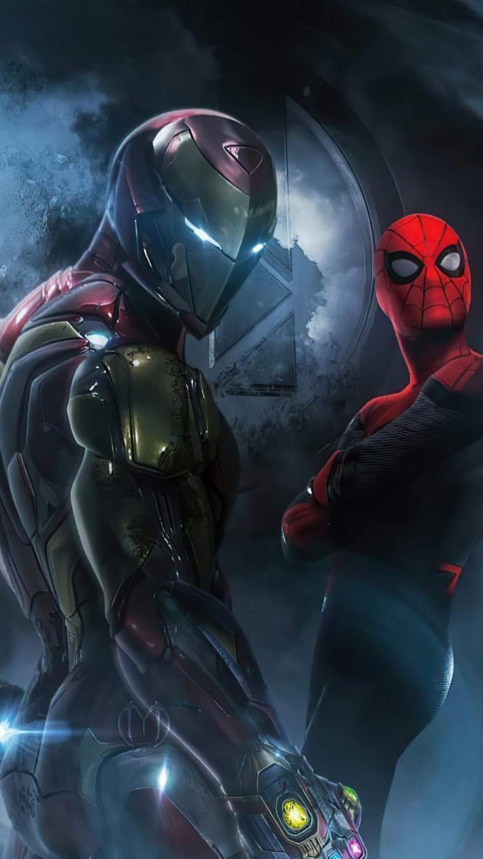 Future Iron Man And Spiderman , IPhone HD Wallpaper