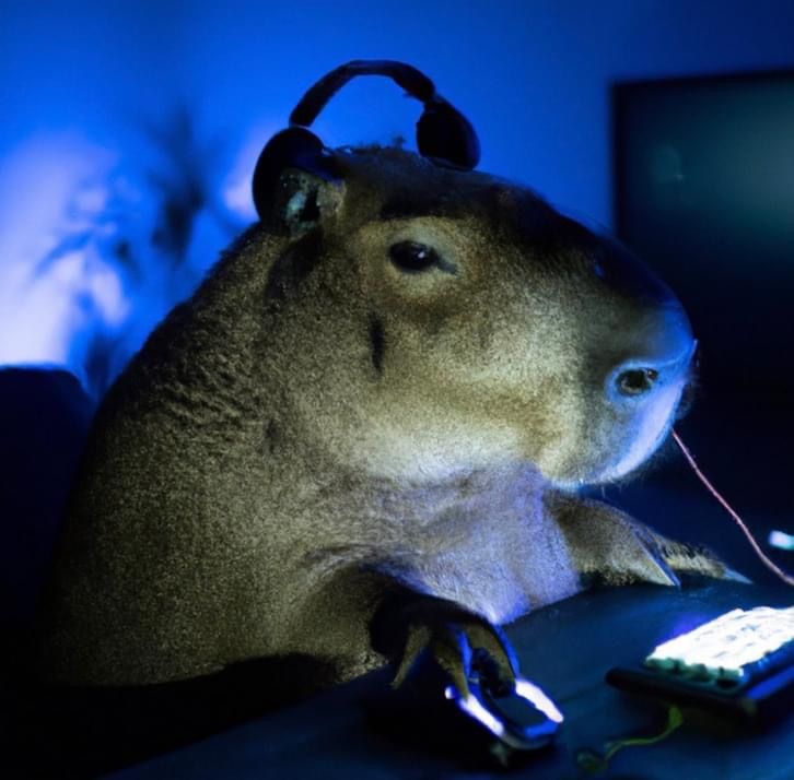 Gamer Capybara